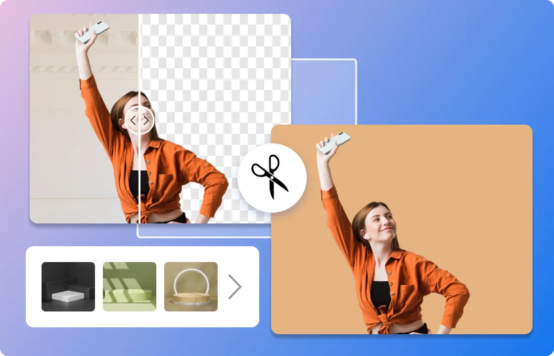 eliminar y cambiar el fondo de una foto